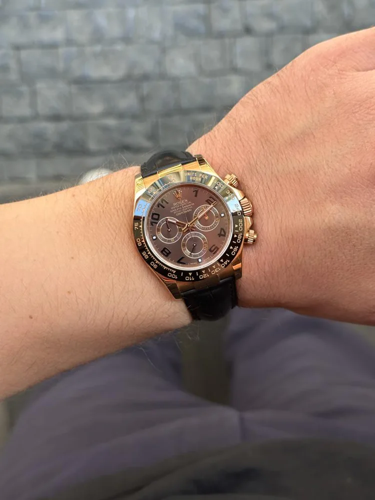 Rolex Daytona Cosmograph Daytona 40mm Chocolate Dia
